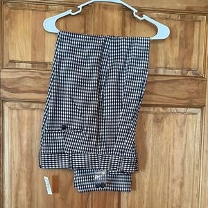 Madewell Blue and White Checkered Fabric